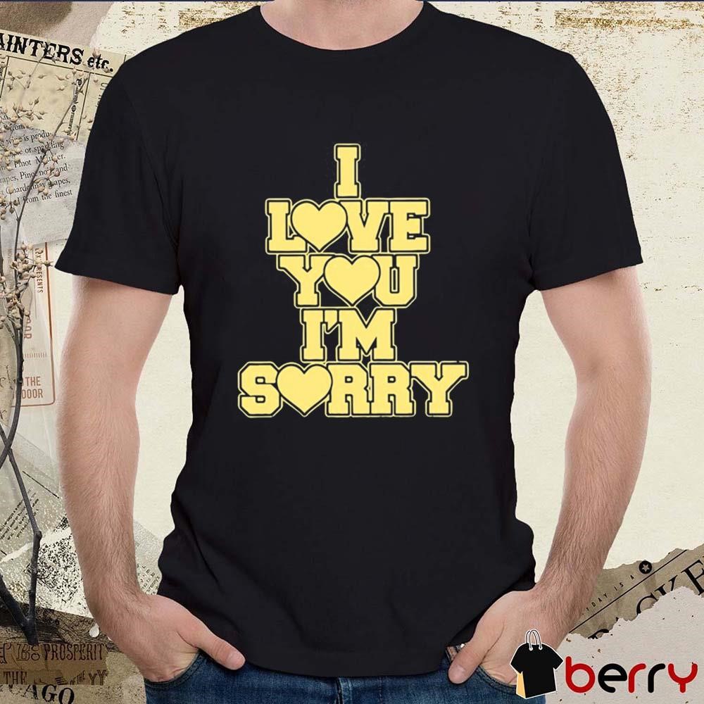 Official Gracie Abrams I Love You I'm Sorry t-shirt, hoodie