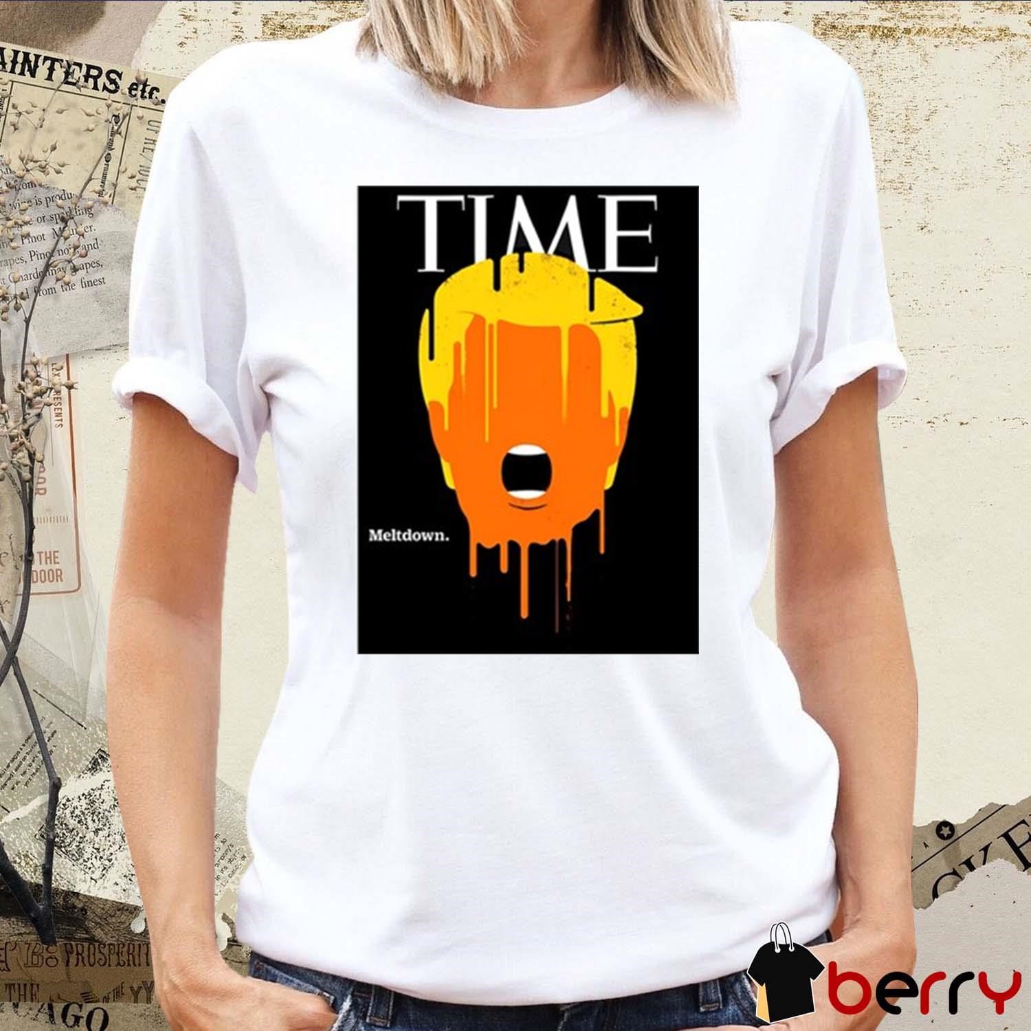 GIOCO INIZIATO Meltdown Uomo T-shirt GOMTS094RED