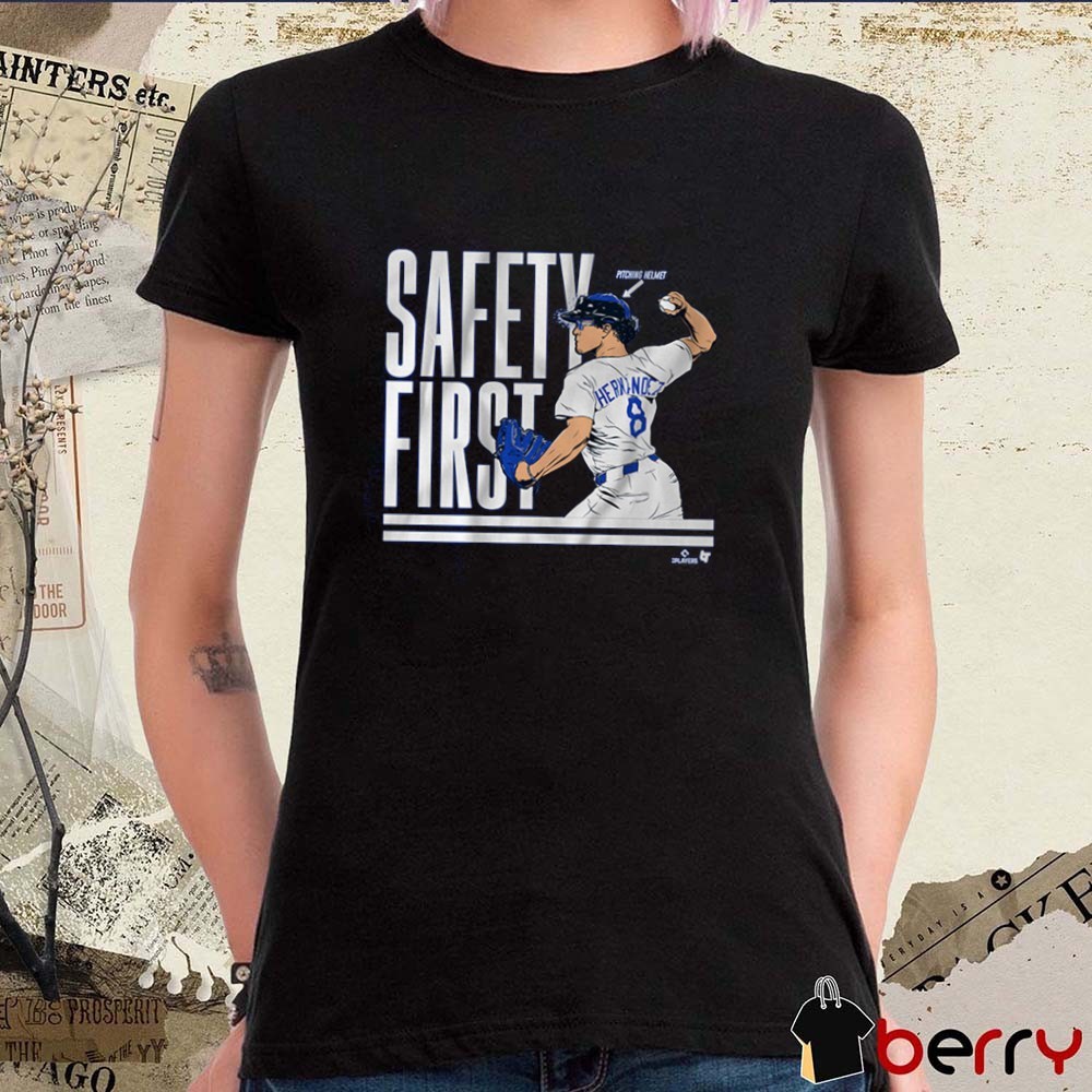 Official Kike Hernandez Safety First Pitching Helmet Los Angeles ...