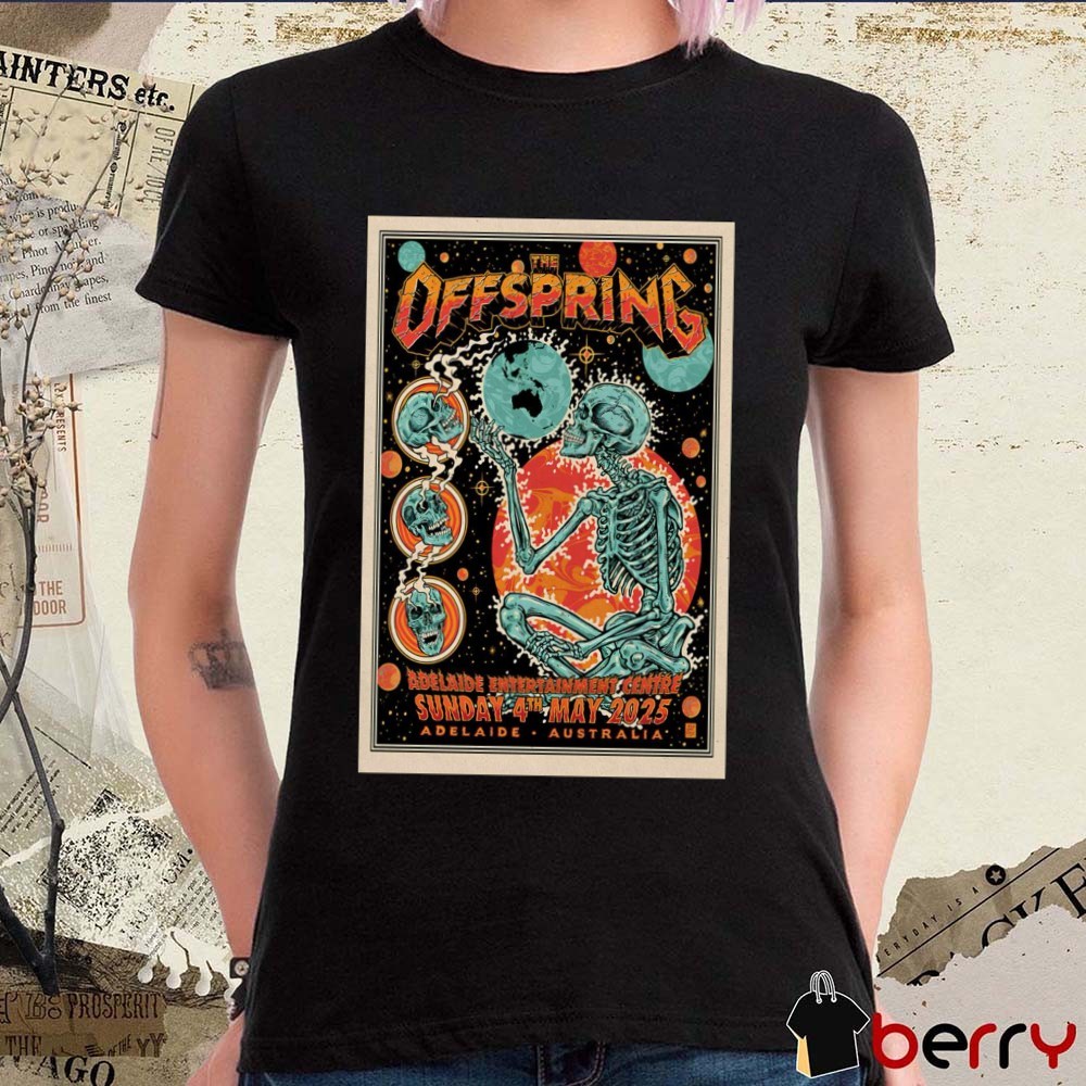 Official Poster The Offspring Adelaide Entertainment Centre