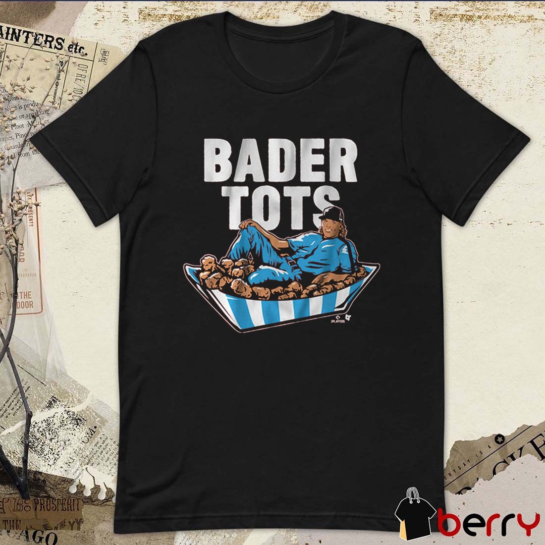 Official Harrison Bader Philadelphia Phillies MLB Philly Bader Tots Official Harrison Bader Philadelphia Phillies MLB Philly Bader Tots Painting 2025 T Shirt