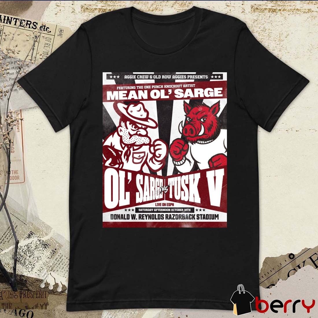 Official Ol' Sarge Vs Tusk V October 18th 2025 Donald W